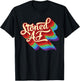 Retro 70s Stoned AF Cannabis T-Shirt - T-Shirt | Black
