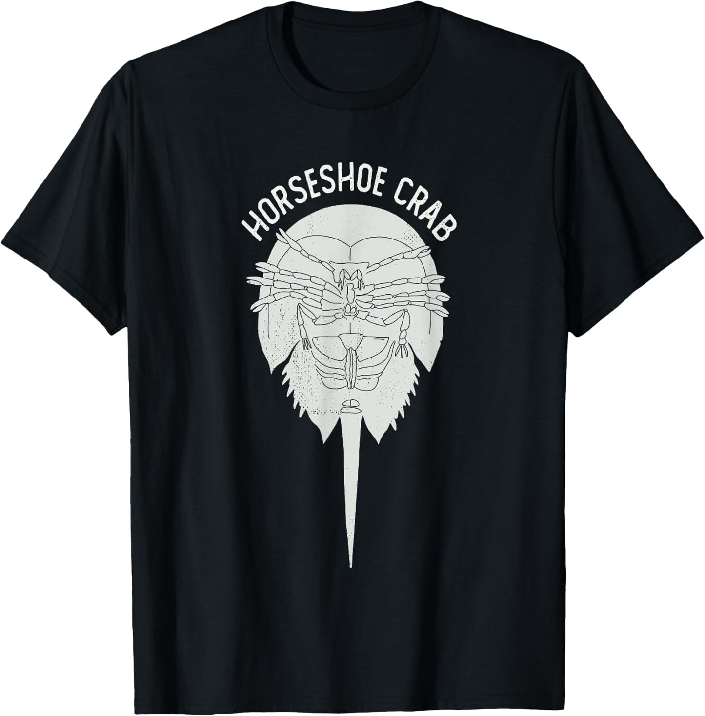 Horseshoe Crab Gift Biologists T-Shirt - T-Shirt | Black