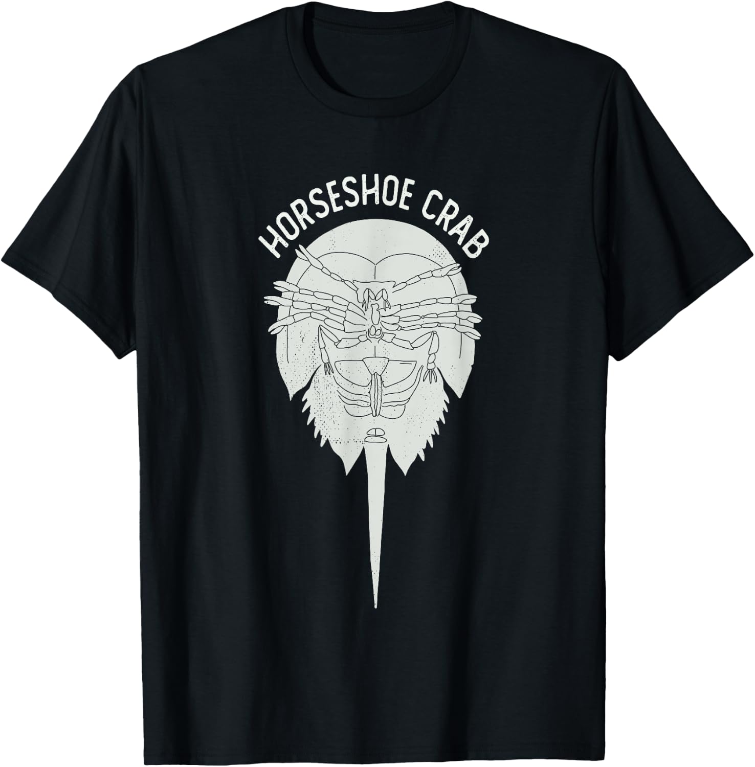 Horseshoe Crab Gift Biologists T-Shirt - T-Shirt | Black