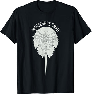 Horseshoe Crab Gift Biologists T-Shirt - T-Shirt | Black