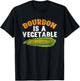 Bourbon Is A Vegetable, Bourbon, Bourbon Whiskey T-Shirt - T-Shirt | Black