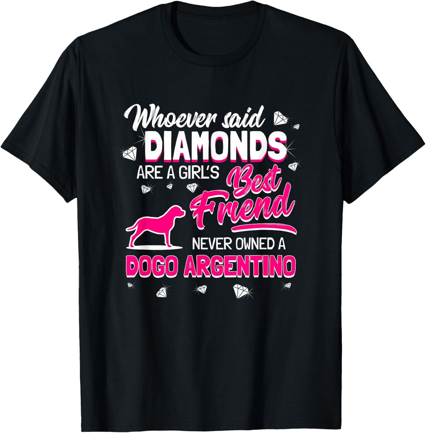 Dogo Argentino T-Shirt - T-Shirt | Black