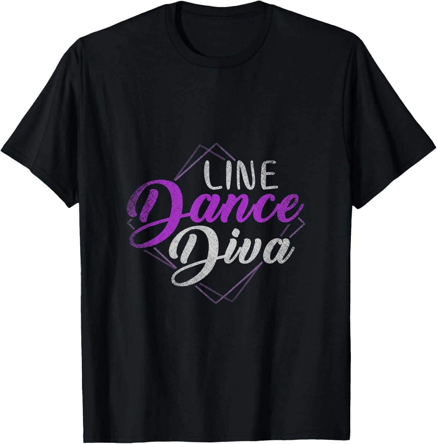 Line Dance Diva Line Dancing T-Shirt - T-Shirt | Black