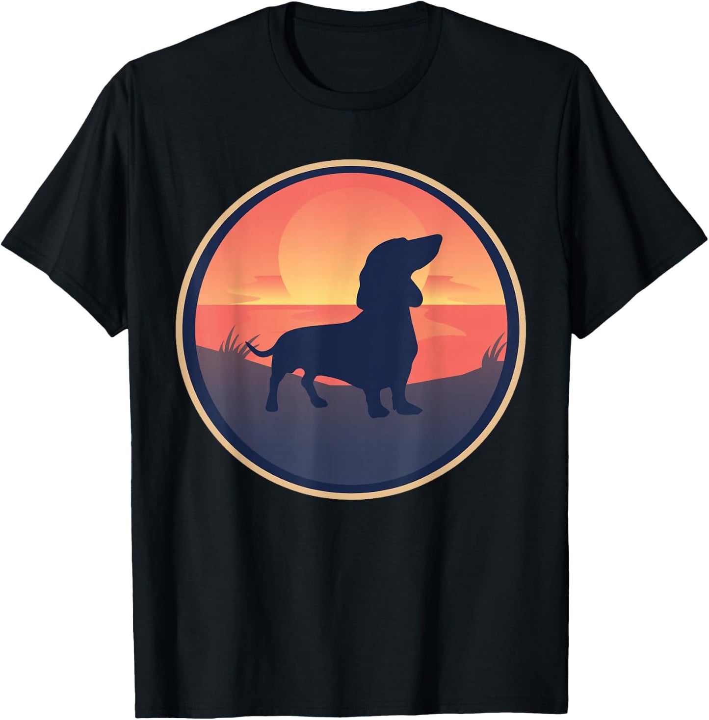 Dachshund Dachshund Teckel T-Shirt - T-Shirt | Black