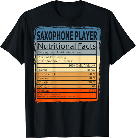Saxophone Parts Saxophone Lesson Saxophone Alto Mouthpiece T-Shirt - T-Shirt | Black