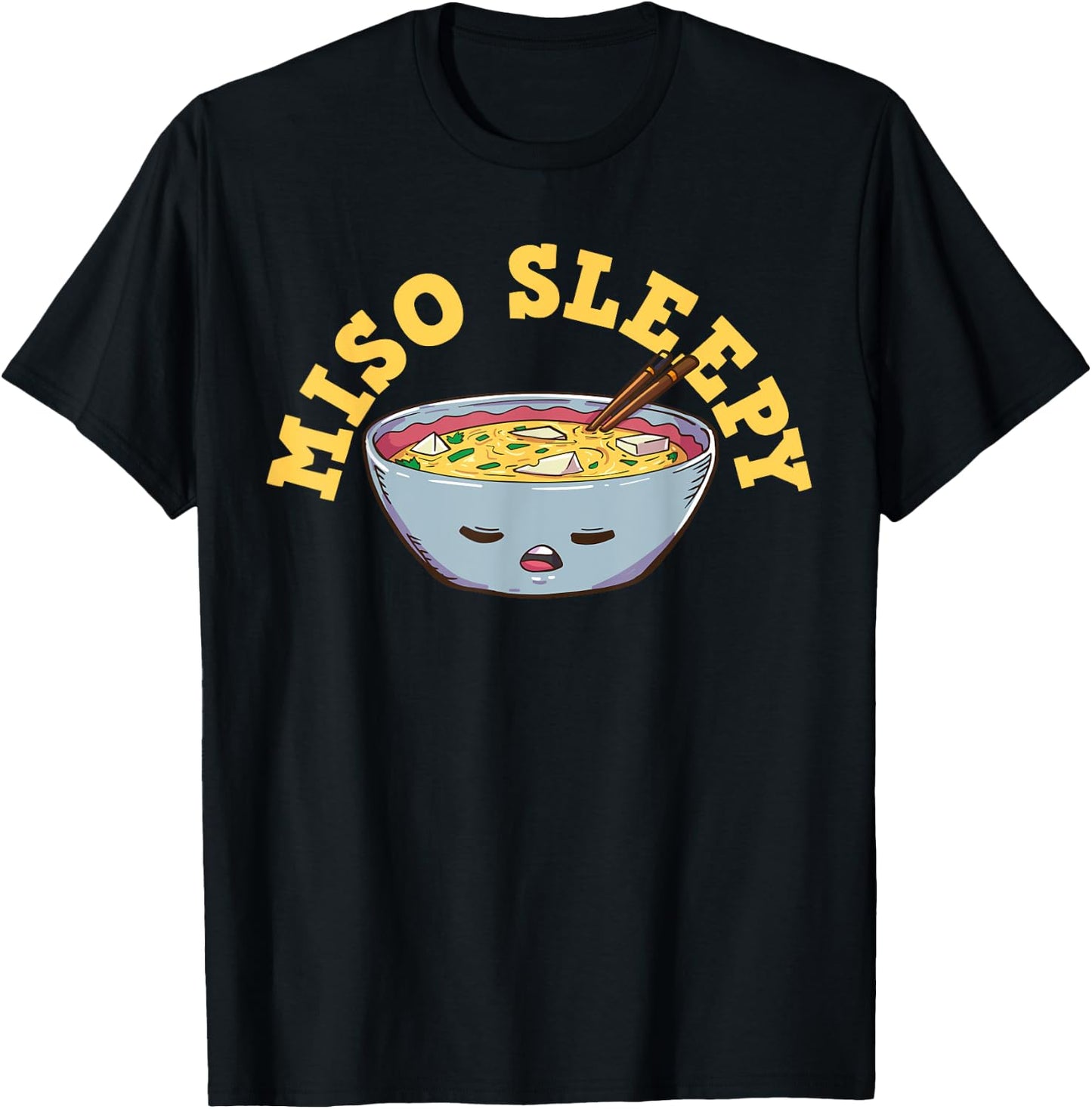 Miso Sleepy T-Shirt - T-Shirt | Black