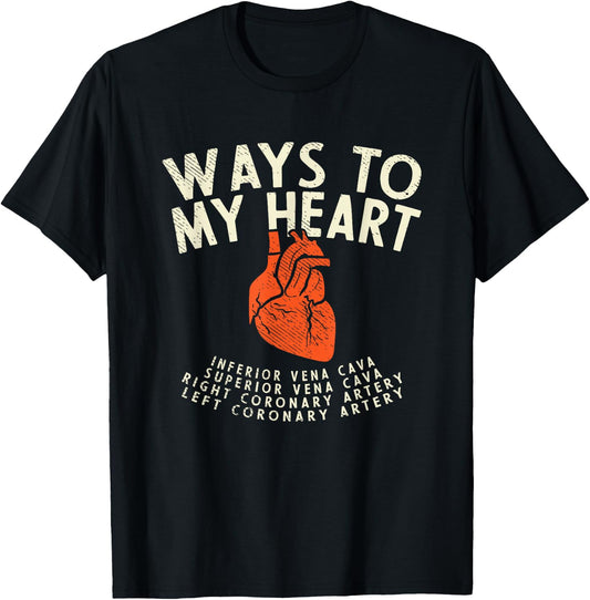 Medical Student, Cardiology, Cardiac Nurse, Cardiology T-Shirt - T-Shirt | Black
