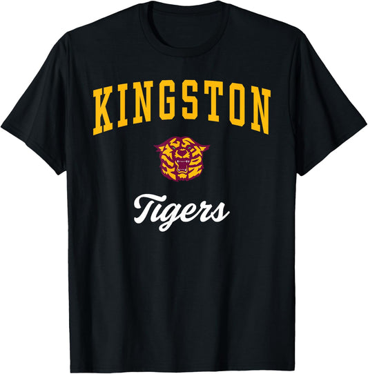 Kingston High School Tigers T-Shirt - T-Shirt | Black