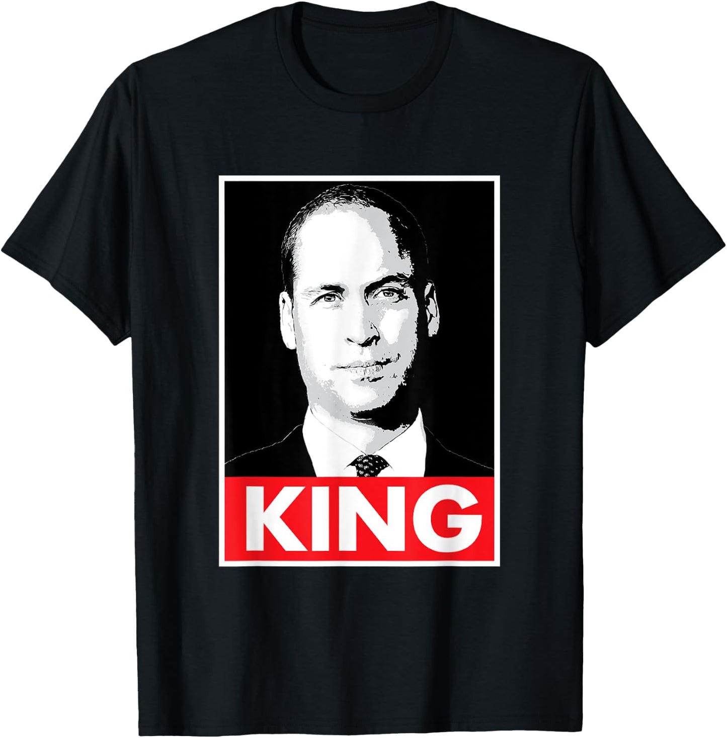 King William T-Shirt - T-Shirt | Black