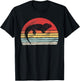 Vintage Retro Tuatara T-Shirt - T-Shirt | Black