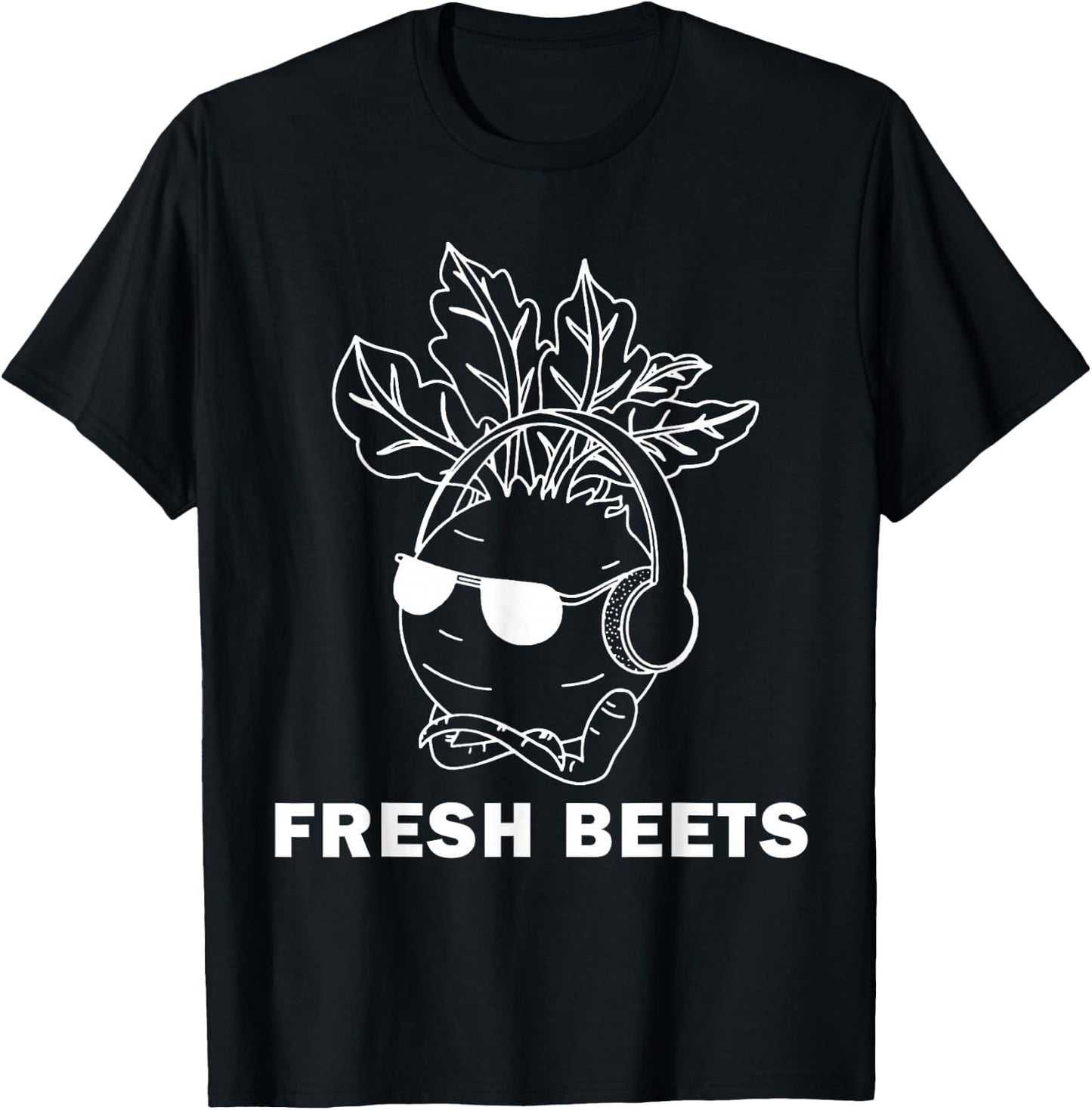 Funny "fresh beets" vegetable T-Shirt - T-Shirt | Black