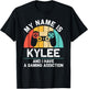 KYLEE Gift Name Personalized Funny Gaming Geek Birthday T-Shirt - T-Shirt | Black