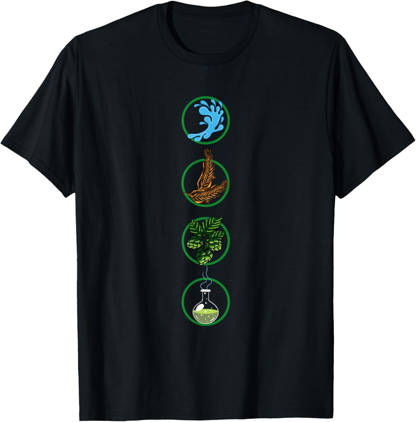 Beer Brewer - Home Brewing Craft Beer T-Shirt - T-Shirt | Black