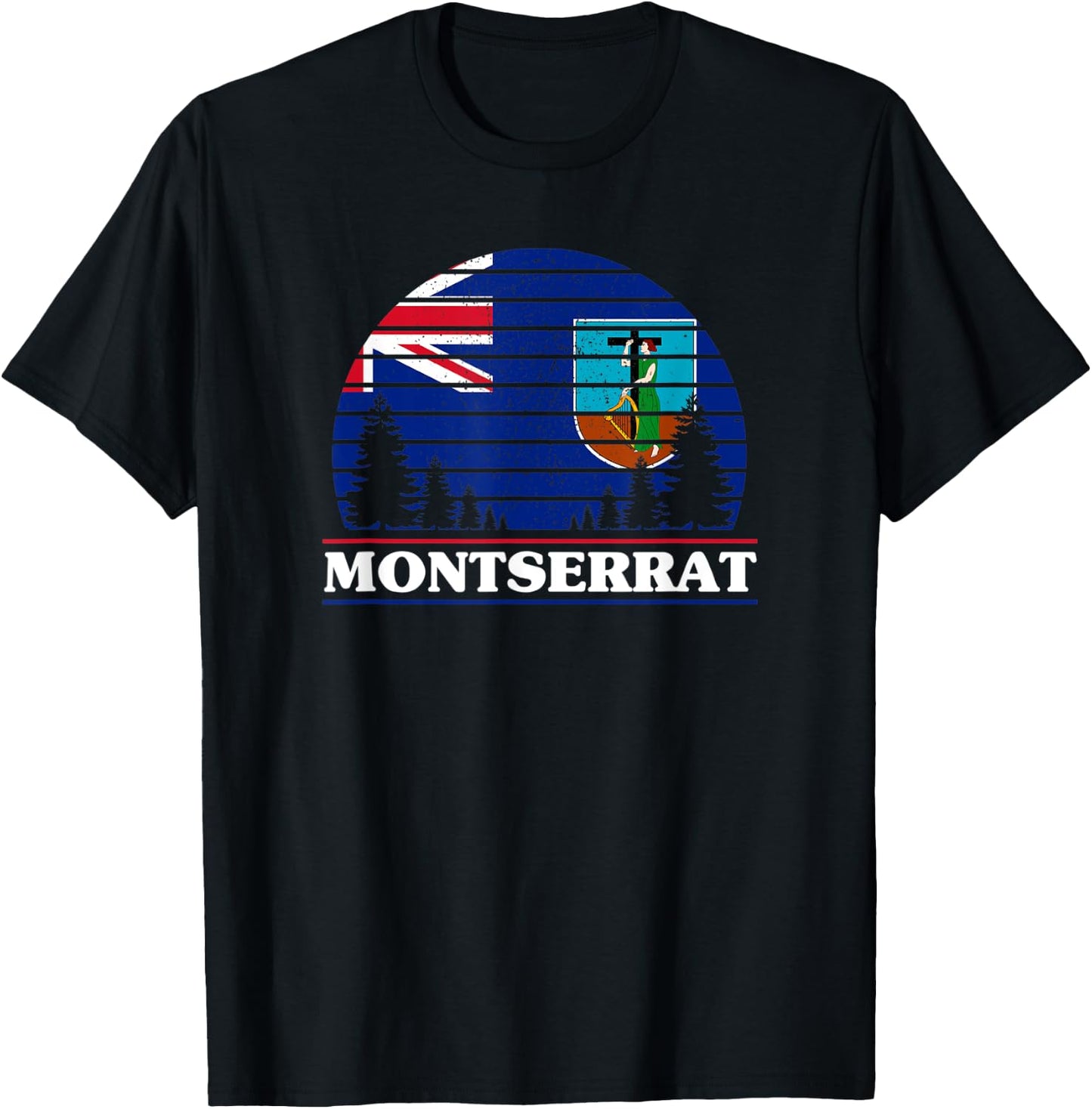 Montserrat T-Shirt - T-Shirt | Black