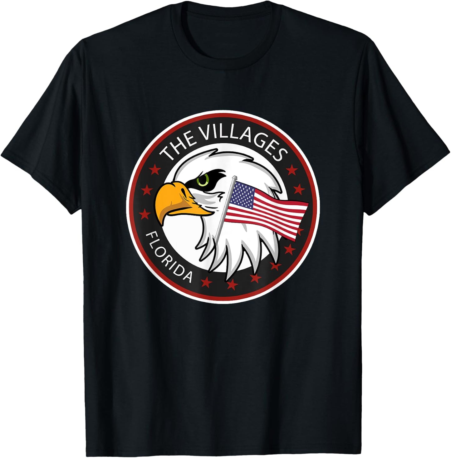 The Villages Florida FL T-Shirt - T-Shirt | Black
