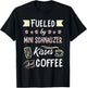 Mini Schnauzer Mom Coffee Lover T-Shirt - T-Shirt | Black