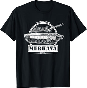 Merkava Tank T-Shirt - T-Shirt | Black