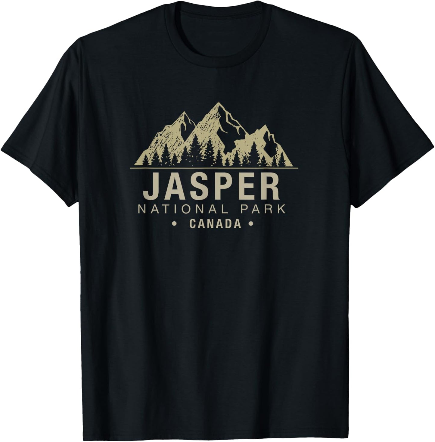 Jasper National Park T-Shirt - T-Shirt | Black
