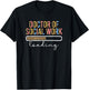 Future Doctor Of Social Work Loading Future DSW In Progress T-Shirt - T-Shirt | Black