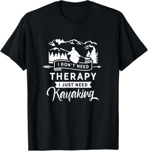 Kayak Kayaks Kayakist Kayaking Kayaker T-Shirt - T-Shirt | Black