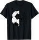 Cute Soccer Shirts Teen Girls Kids Women Gifts Funny Sayings T-Shirt - T-Shirt | Black