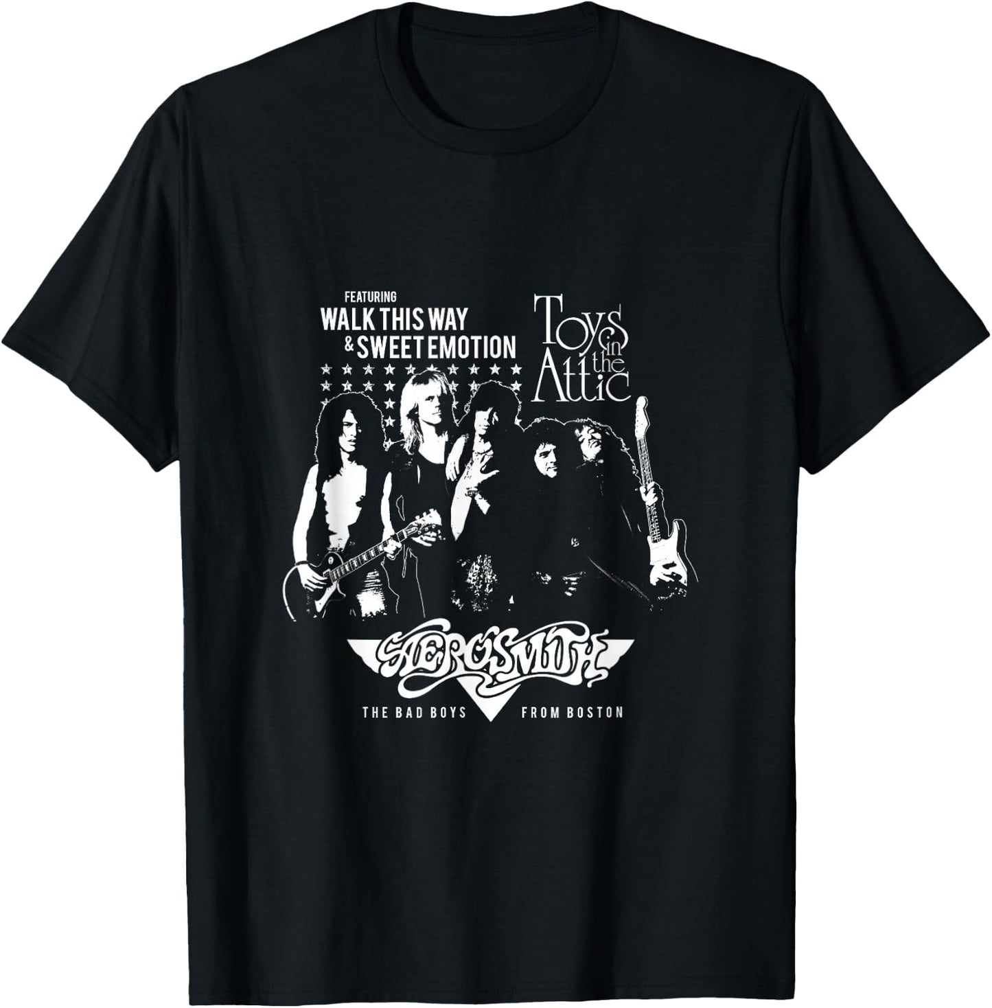 Aerosmith - Toys In The Attic T-Shirt - T-Shirt | Black