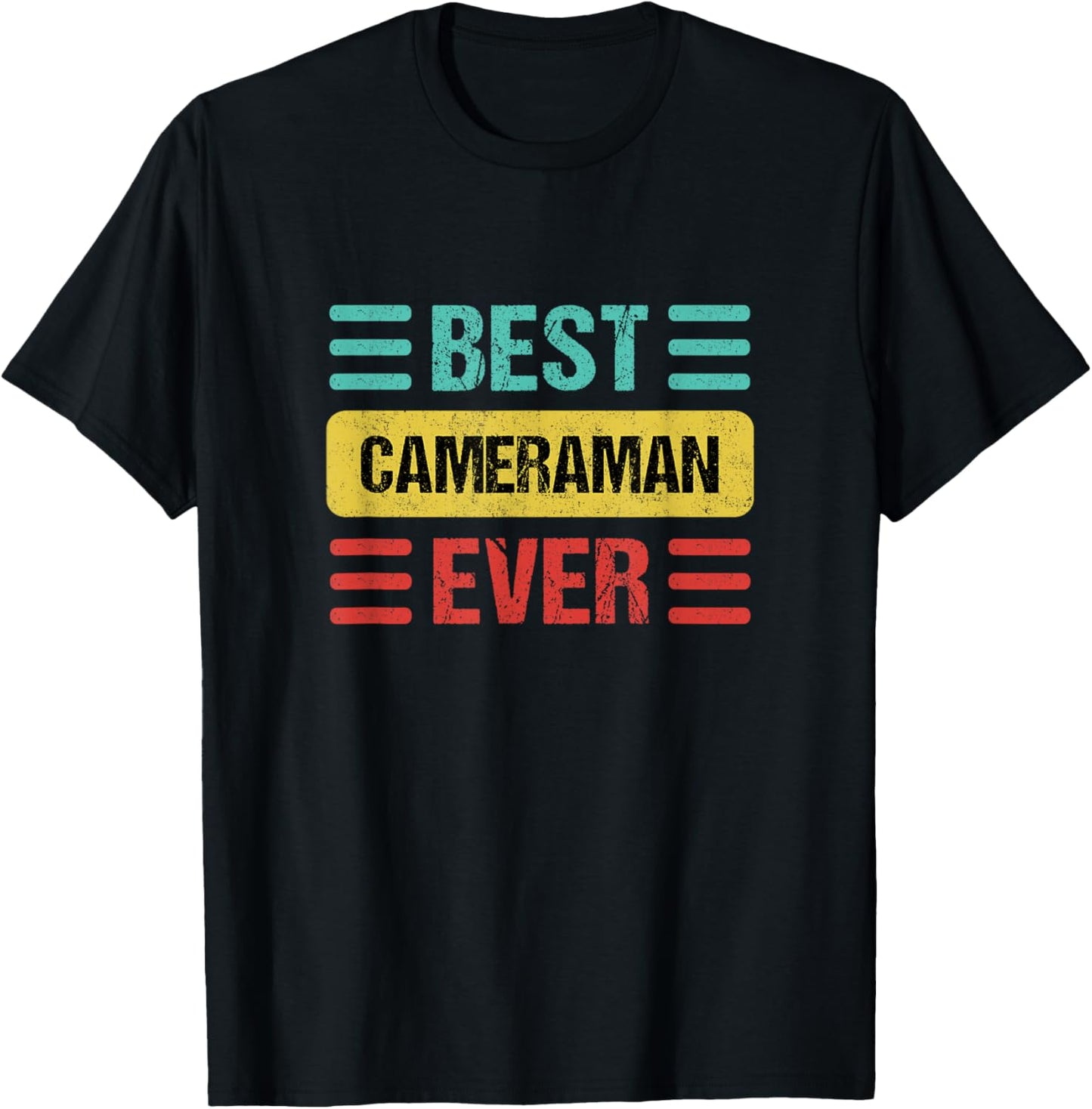 Cameraman T-Shirt - T-Shirt | Black