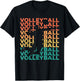 Retro Vintage Volleyball Gift Volleyball Players T-Shirt - T-Shirt | Black