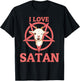 I Love Satan T-Shirt - T-Shirt | Black