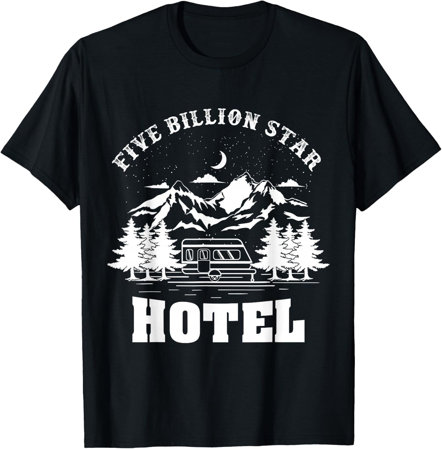 Five Billion Star Hotel T-Shirt - T-Shirt | Black