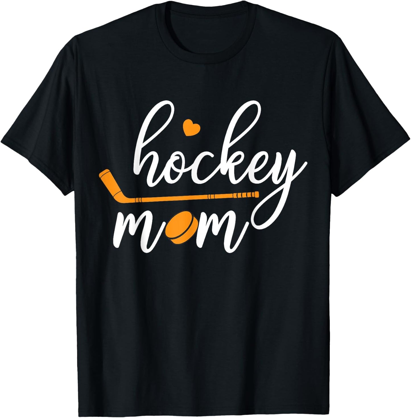 Hockey Mom - Mother Mom T-Shirt - T-Shirt | Black