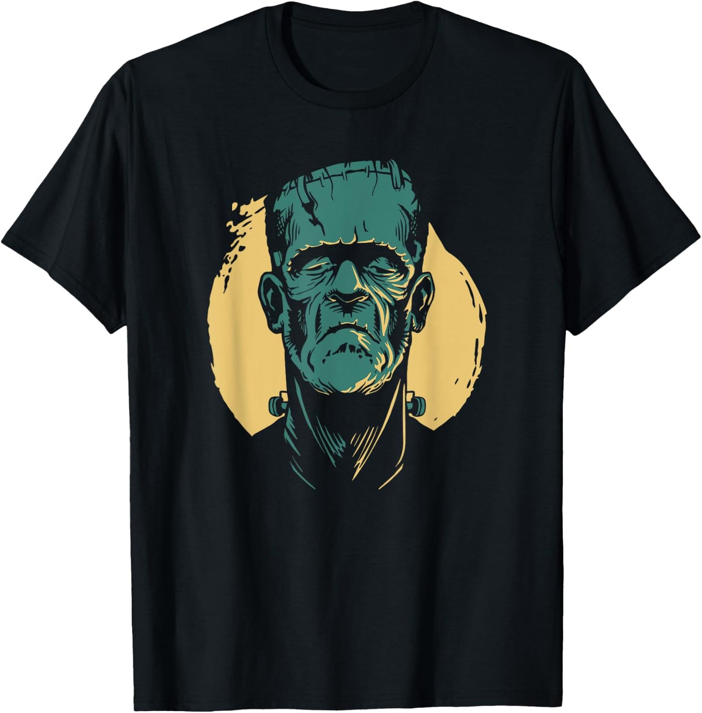 Frankenstein Monster Halloween Classic Horror Flick Costume T-Shirt - T-Shirt | Black