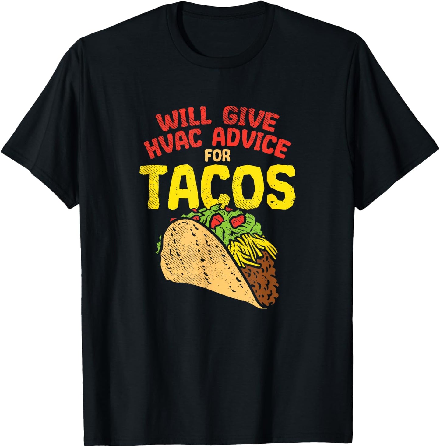 Fun HVAC Tech Joke Humor | Funny Saying HVAC Technician T-Shirt - T-Shirt | Black
