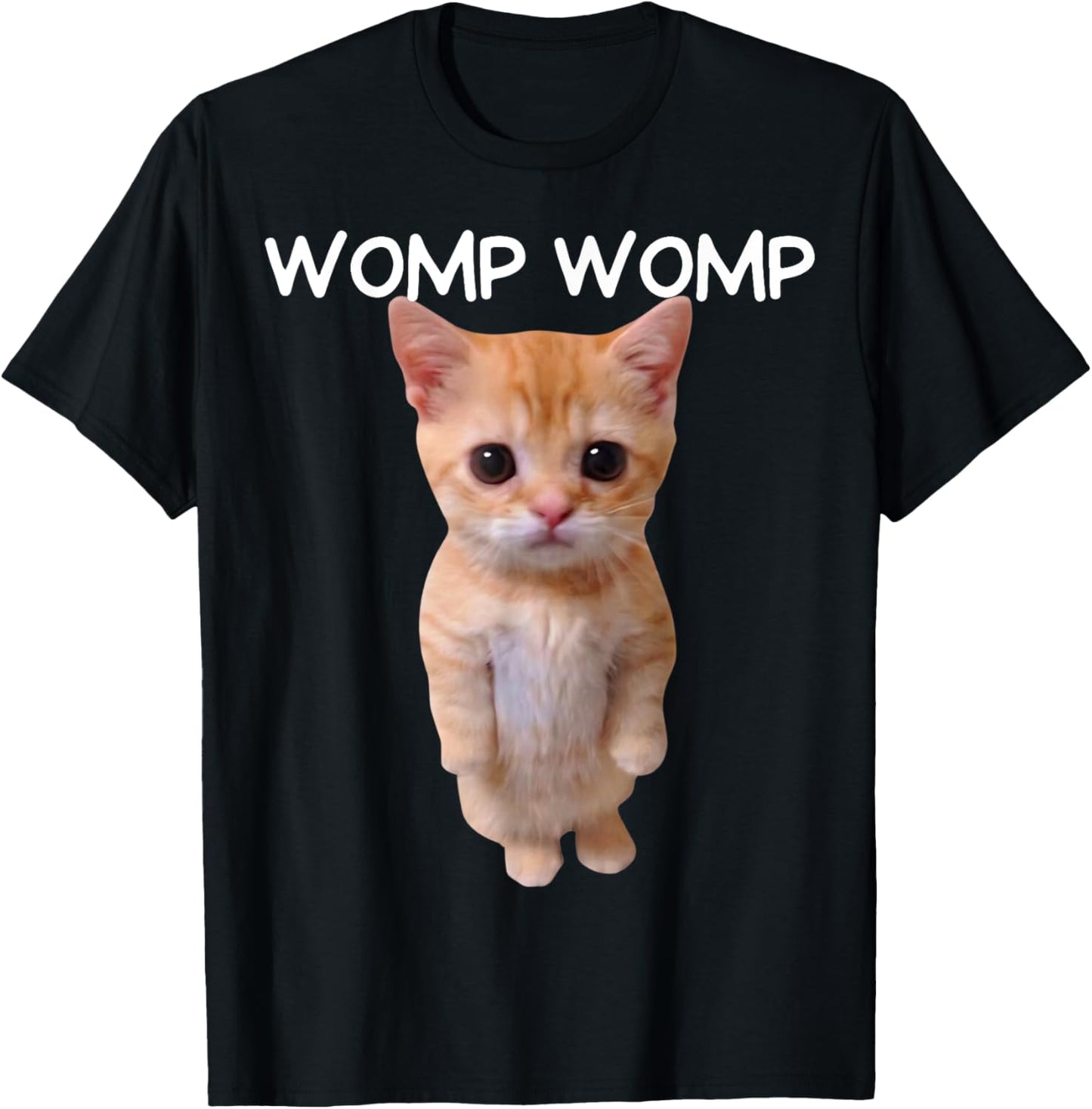 Womp Womp Cat Funny Internet Memes Gen Z Joke Kid T-Shirt - T-Shirt | Black