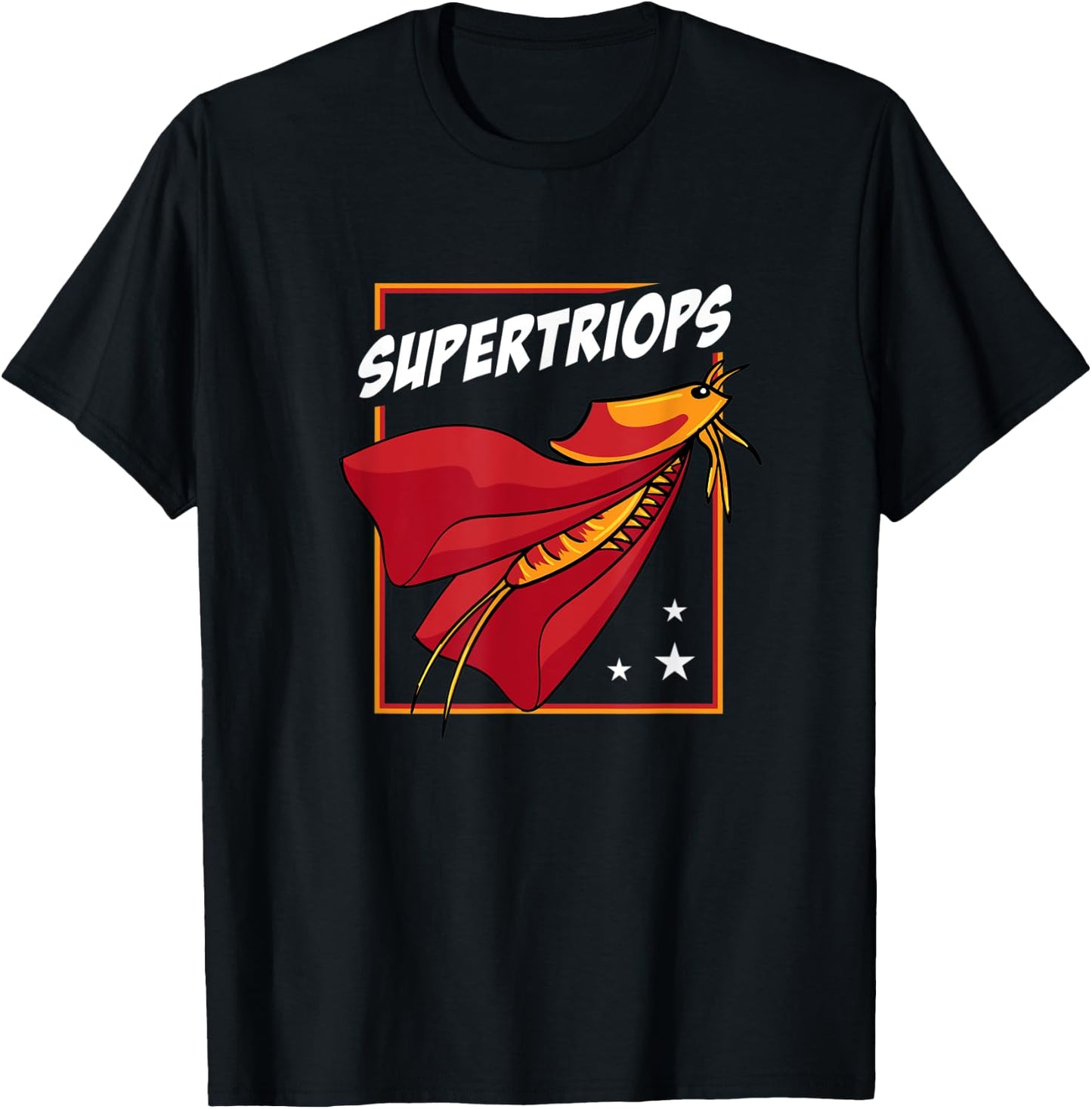 Supertriops funny Design for Pet Triops Fans T-Shirt - T-Shirt | Black