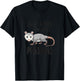 Funny Possums Girl Just a Girl Who Loves Possums T-Shirt - T-Shirt | Black
