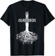 Cross Roots God Jesus Christ Faith Religious Christian Gift T-Shirt - T-Shirt | Black