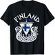 Viking Ship Finland T-Shirt - T-Shirt | Black