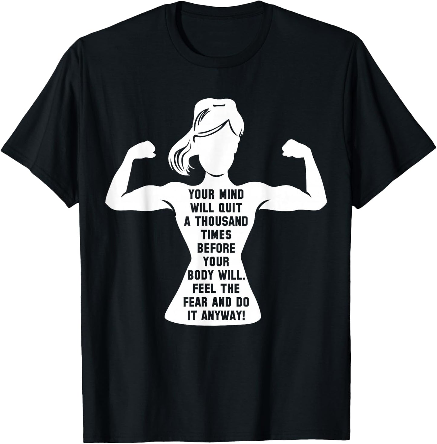 Women Gym Motivation Workout Motivational Fitness Lover Gift Small T-Shirt - T-Shirt | Black