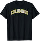 Columbus soccer vintage city T-Shirt - T-Shirt | Black