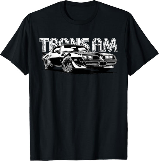 Trans Am Muscle Car American Muscle Trans Am Nation T-Shirt - T-Shirt | Black