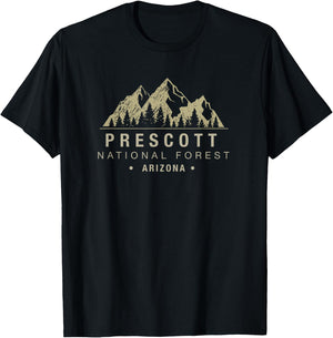 Arizona Prescott National Forest T-Shirt - T-Shirt | Black