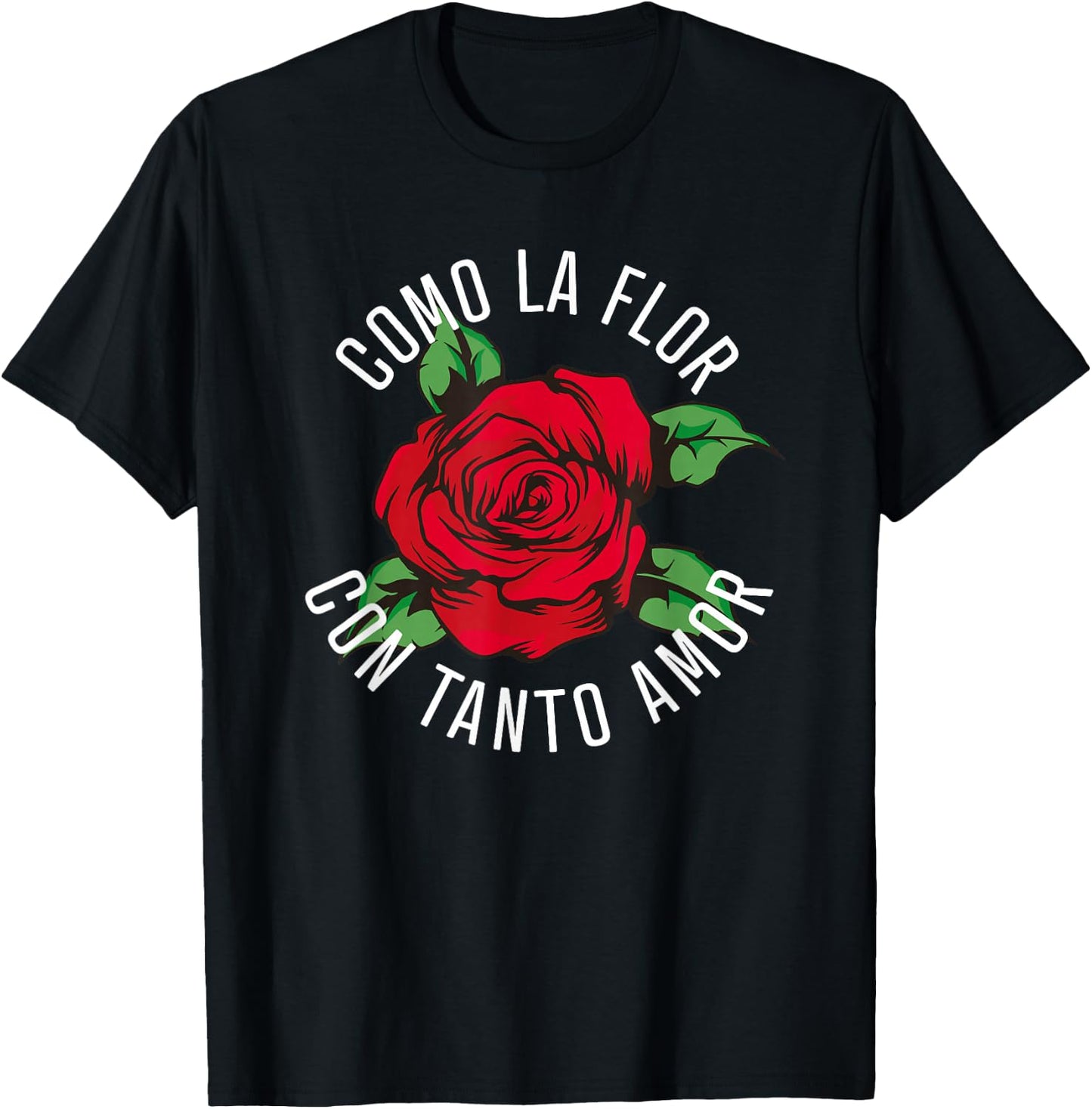 Como La Flor - Bailar Cumbia - Mexican Fiesta Regalo T-Shirt - T-Shirt | Black