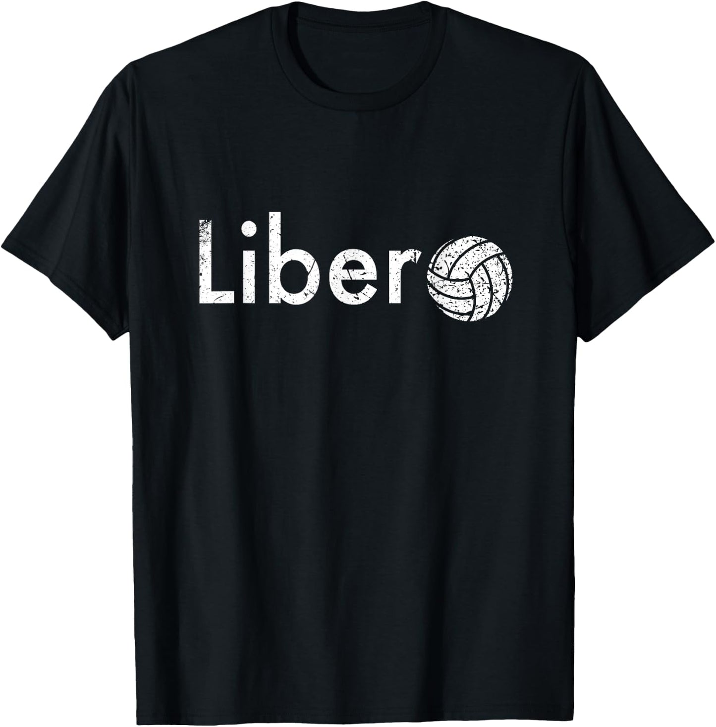 Volleyball Libero Gift Volleyball Player T-Shirt - T-Shirt | Black