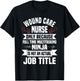 Wound Care Nurse WOC Specialist CCON Continence Ostomy RN T-Shirt - T-Shirt | Black