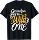 Grandpa of the wild one 1st Birthday party First Thing men T-Shirt - T-Shirt | Black