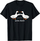 Goose Bumps Goosebumps Funny Geese Fist Bump Pun T-Shirt - T-Shirt | Black