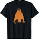 Owl petroglyph. T-Shirt - T-Shirt | Black