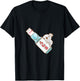 Baby Koala with Ramune japanese soda in Blue T-Shirt - T-Shirt | Black