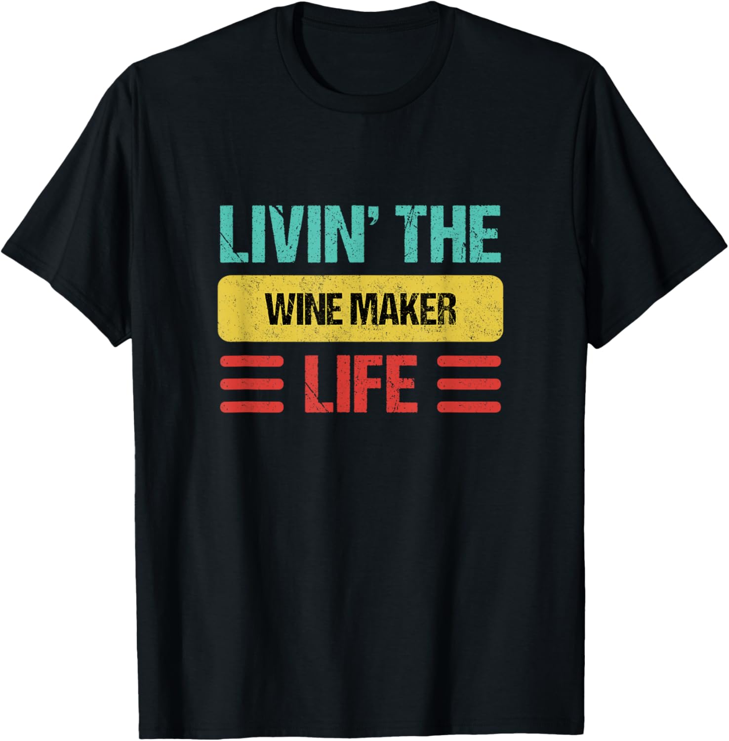 Wine Maker T-Shirt - T-Shirt | Black